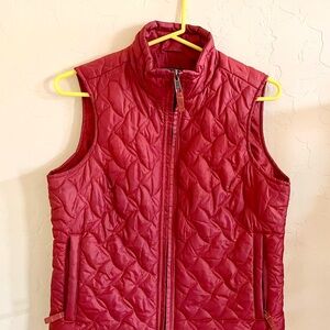 Royal Robbins Quilted Red Vest